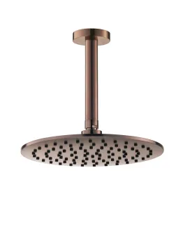 Потолочный верхний душ  (кронштейн 15см) Benesque Lumiere 22010506 бронза брашированная