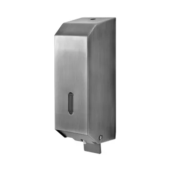 3SC Hotel Дозатор для жидкого мыла, настенный, 1.2 литра,цвет: Nickel Satinato lucido