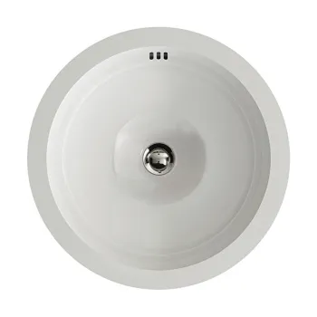 Раковина Devon&Devon Babylon ceramic керамическая встраиваемая под столешницу d415 h 205 мм белый DEBABYLON/LS