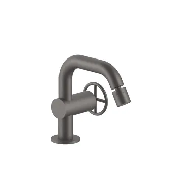 Смеситель для биде Fantini Fontane Bianche 1 отв., с донным клапаном, Matt Gun Metal PVD 47 P5 P008W