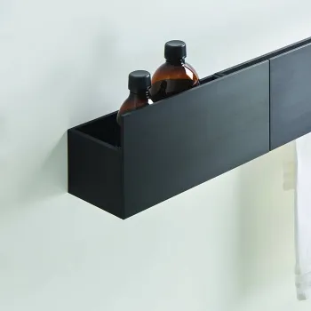 Держатель для туалетной бумаги Agape Sen, подвесной, черный ASEN0917N