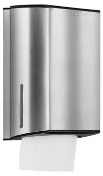 Дозатор бумажных полотенец Keuco Plan 14985010000 хром\черный