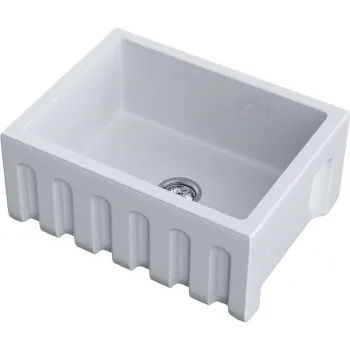 Мойка кухонная Omoikiri Mikura 61-WH Glossy белая 4993257