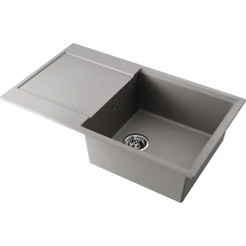 Мойка кухонная Omoikiri Daisen 86 leningrad grey 4993698