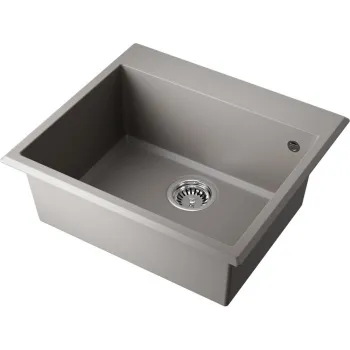 Мойка кухонная Omoikiri Tedori 57-GR leningrad grey 4993566