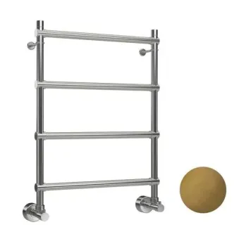 Полотенцесушитель водяной Margaroli Sole 4424704MOB 72x54 бронза