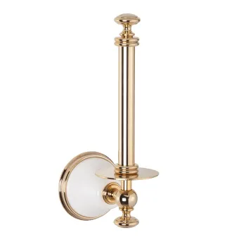 Держатель для запасного рулона Tw Harmony 119, белый/золото TWHA119bi/oro