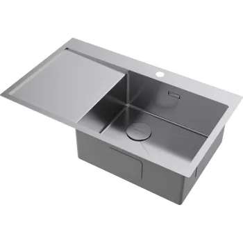 Мойка кухонная Omoikiri Akisame 86-IN-R нержавеющая сталь R 4997042