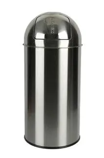 Ведро для мусора с крышкой push Nofer 14116.2.B