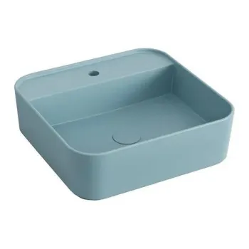 Раковина накладная/подвесная Cielo Shui Comfort SHCOLAQF PL 44 см голубой