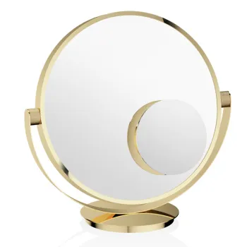 Косметическое зеркало Decor Walther Club Vanity 43 настольное, увел. 5x, золото 122920