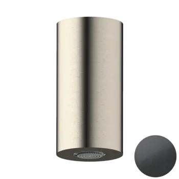 Верхний душ Daniel Steel SS1A578PECM10 черный брашированный PVD