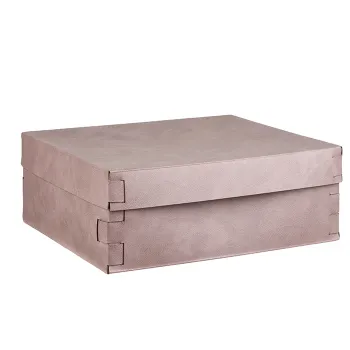 Коробка ADJ Snob 36x30xH13.5, пепельная роза/устричный 632054