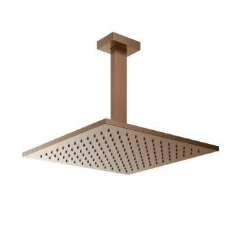 Верхний душ Gessi Rettangolo 15186.708 Copper Brushed PVD