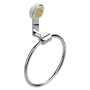 Полотенцедержатель THG Hirondelles Gold Stamped A4L-A02-504N хром