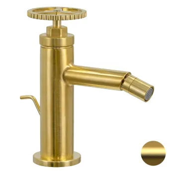 Смеситель для биде Remer Chrono  золото брашированное CH20BG