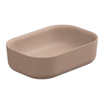 Раковина накладная 60x42 см GSG Ceramic Design Hit! HILAVRE60032 Cipria Matt