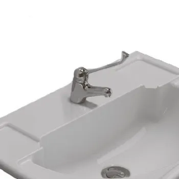 Смеситель для раковины Globo  удлиненный цвет хром DS142