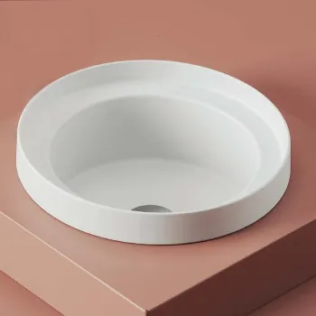 Раковина Artceram Fuori Scala 40, без отв., встраиваемая, без перелива, белый TFL032 01 00