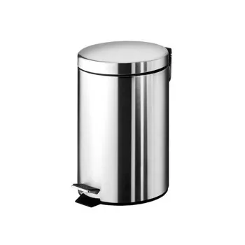 Ведро для мусора Colombo Hotel Collection 5л с крышкой и педалью, нержавеющая сталь B9968.IL