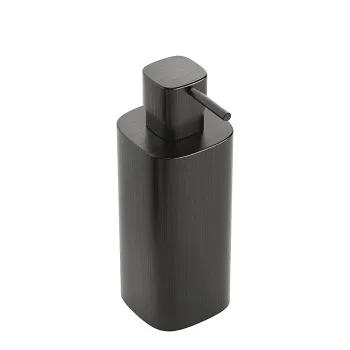Дозатор для жидкого мыла Colombo Trenta настольный, PVD графит матовый B9341.GM