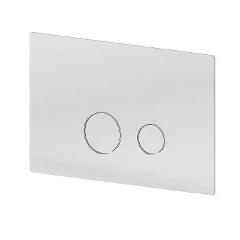 Клавиша смыва для унитаза Newform Xt двойная, для систем инсталляций TECE, хром 887.21.018