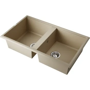 Мойка кухонная Omoikiri Tedori 86-2-CH шампань 4993929