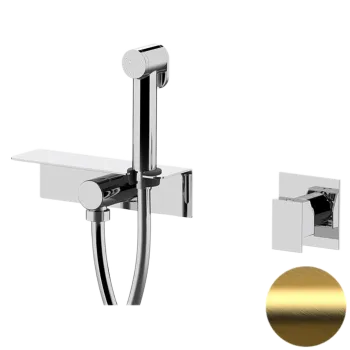 Гигиенический душ Daniel Skyline SK646Z4DCTDP золото брашированное