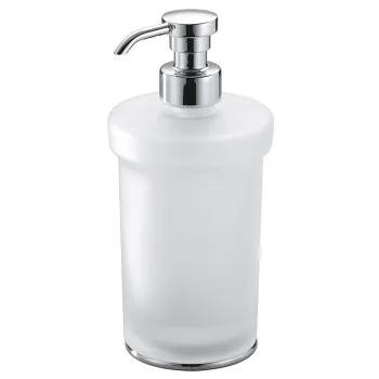 Дозатор для жидкого мыла Colombo Link хром/матовое стекло B9311.CR-VAN