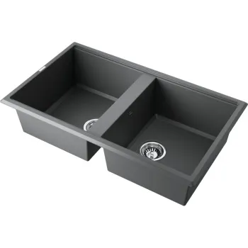 Мойка кухонная Omoikiri Tedori 86-2-PL платина 4993931