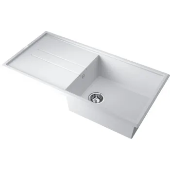 Мойка кухонная Omoikiri Tedori 100-WH белая 4993919