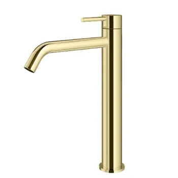 Смеситель высокий для раковины Plumberia Selection Ixo H285 Mm XO0052OR золото