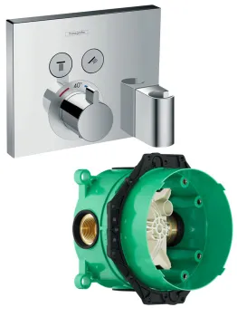 Смеситель для ванны Hansgrohe 15765000S хром