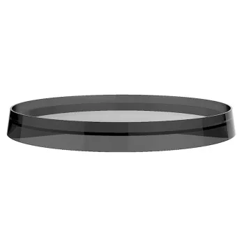 Laufen Kartell Съемный диск для смесителя для ванны напольного d=275мм, цвет: дымчато-серый