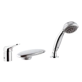 Смеситель для ванны Remer Kiss  набортный хром K07UF
