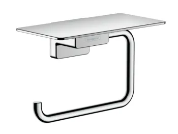 Hansgrohe AddStoris Держатель туалетной бумаги с полочкой для телефона, хром