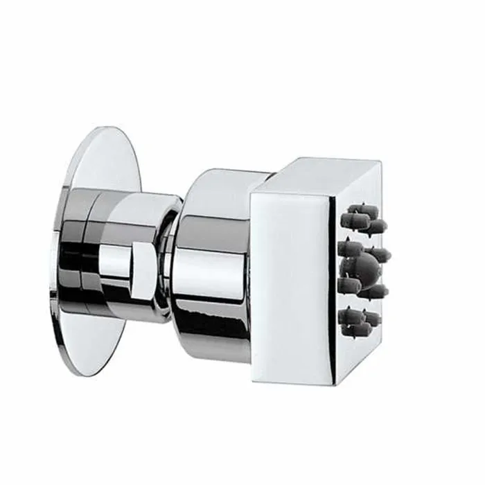 Bossini Cubic Форсунка поворотная, квадратная, цвет хром I00135.030