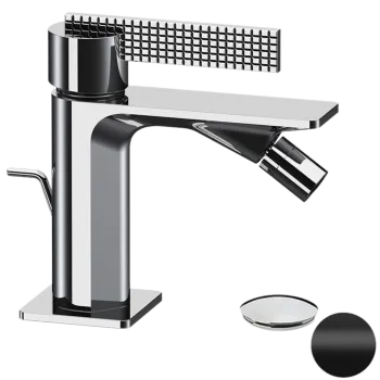 Смеситель для биде Daniel Club ANC60415 черный матовый