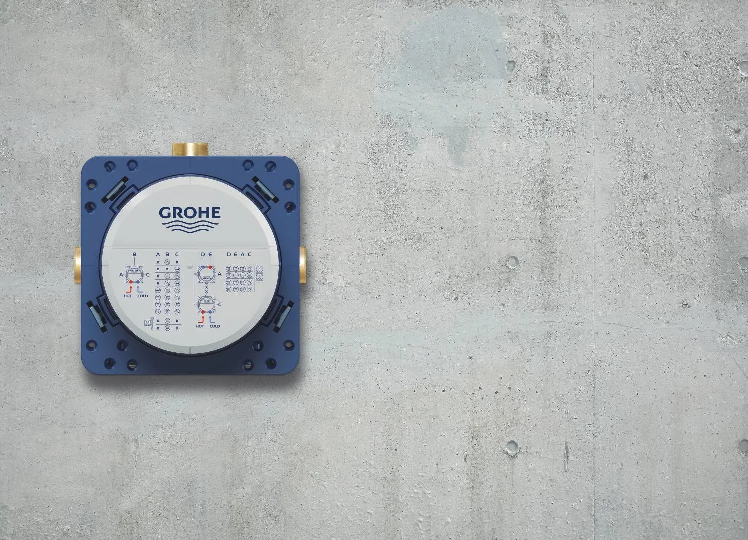 Универсальная встраиваемая часть GROHE Rapido SmartBox 35604000