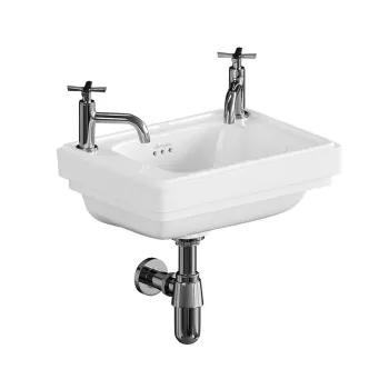 Подвесная раковина Burlington Riviera RIV8 2TH белый