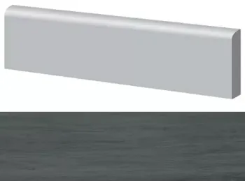 Керамогранит Casalgrande Padana Tavolato Naturale Antracite Battiscopa 9x120 3088044