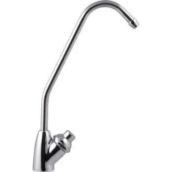 Кран Nofer высокий для питьевого фонтана глянцевый 10071.B