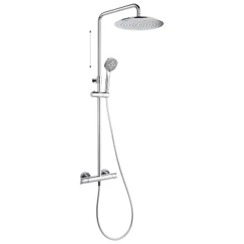 Душевая система Ramonsoler Blautherm с термостатом и тропическим душем для ванны 945401RP300