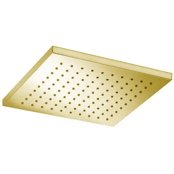 Верхний душ Almar 250х250, 1 режим, золото pvd E044229.GO
