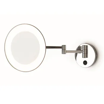 Зеркала косметические Bertocci выключ.,3кратное увелич, никель матовый 18862156050