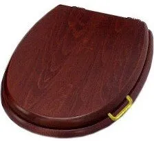 Крышка сиденье для унитаза Simas Lante LA 009 oro с микролифтом орех