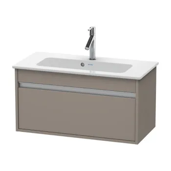 Duravit Ketho База под раковину  410x800x385, 1 выдв.ящик, цвет базальт матовый