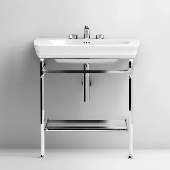 Структура металлическая Artceram CIVITAS 68х49.6, Quadra, полка сетка, напольная, хром CIA002 71