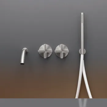 Смеситель для ванны CЕА Design Cross CRX 23 AB S сталь