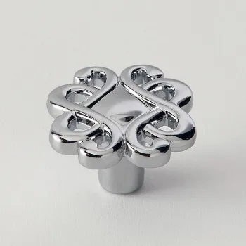 Ручка-кнопка для мебели Eban Riflesso, хром FACRFPO--CR